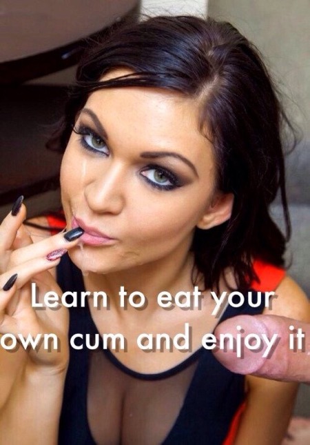 Ways To Eat Your Own Cum 116